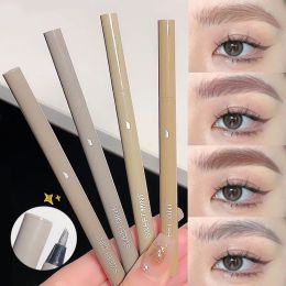 Enhancers Smooth Water Eyebrow Pencil No Blooming Long Lasting Eyeliner Pencil Easy To Color Sweatproof Eyebrow Pen Eye Makeup Cosmetics