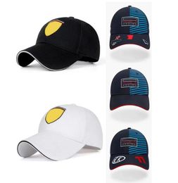 2024 new F1 racing car baseball cap summer duck tongue cap same style customised