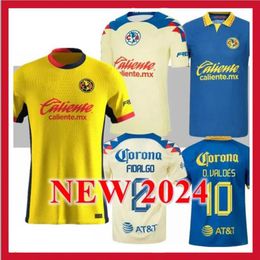 2024 2025 Liga MX Club America Soccer Jerseys R.MARTiNEZ GIOVANI home away 3rd training vest 24 25 football men and women shirt fans player