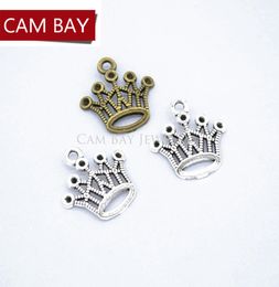 200 pcs Crown Charms Jewellery Making Metal Charm Pendant Jewellery Findings 1818mm N2267435117