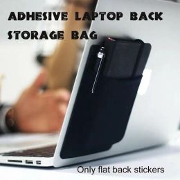 Cases 1 Pcs Self Adhesive Laptop Rear Storage Bag Mouse Digital Hard Drive Laptop Accessories Storage Bag Supplies Hot Sale