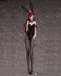 45cm ing Fairy Tail Erza Scarlet Bunny Girl Anime Figure Sexy Girl PVC Action Figure Toys Collection Model Doll Gift Unisex MX5043820