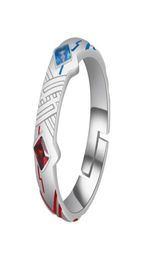 Cluster Rings Darling In The Franxx 02 Ring Silver Open Halloween Cosplay Jewelry Anime Fandom Gift56960676277354