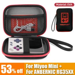 Cases Handheld Game Console Case Bag Carrying Case Cover for Miyoo Mini Plus/ANBERNIC RG35XX Retro Game Console Game Accessories