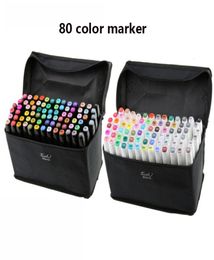 TOUCH doubleheaded marker multicolor student interior design landscape anime painting watercolor pen spot 80 color art marker sk2848556