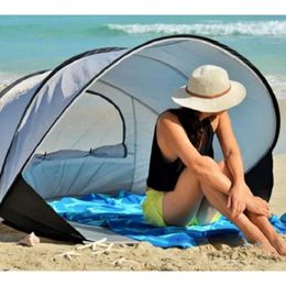 Tents and Shelters Beach Tent Sun Protection Shading Fully Automatic No Need to Build Outdoor Quick Opening Foldable Fishing Double