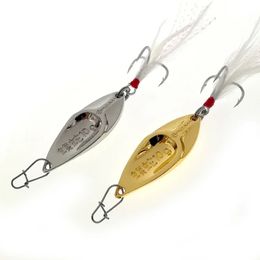 1 pcs Long Shot 7.5/10/15/20G Snake Metal Vib Blade Escreto Affere di vibrazione Atmosfera artificiale per pesca per pescelamento per bassi