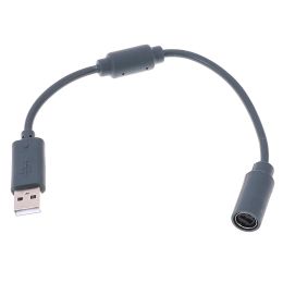 Adapter 1pc USB Breakaway Cable Cord Adapter For Xbox 360 PC Wired Controller