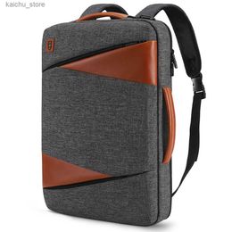 Other Computer Accessories DOMISO 1415617 Inch Laptop Sleeve Business Briefcase Backpack Water-Resistant Notebook Shoulder Bag Y240418