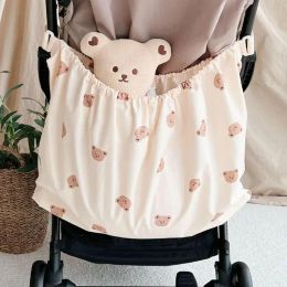 Bags Portable Baby Care Diaper Bag Nappy Pouch Travel Stroller Storage Bags Ins Cute Bear Large Capacity Mommy Bag Organiser