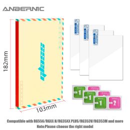 Players ANBERNIC 3pcs Tempered Glass Screen Protector Crystal Clear Protective Film for Anbernic RG35XX/RG556/RG35XX PLUS Choose Model