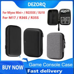 Cases Protect Game Storage Case for Miyoo Mini Plus M17 R36S R35S Portable Storage Console Bag Carry Case for Anbernic RG35XX XU10