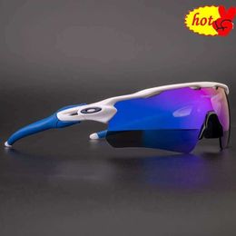 UV400 Cycling sunglasses eyewear Sports outdoor Riding glasses bike goggles Polarised with case for men women OO9465 9208 4034