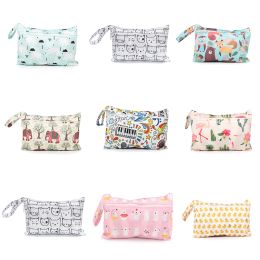 Bags Mommy Diaper Dag Baby Toiletry Bags with Zippered Baby Diapers Waterproof Organizer Reusable Wet Dry Bags Mommy Bag