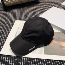 Classic Fashion Baseball Cap Nylon Designer Hat Mens Women Letter Outdoor Leisure Peaked Caps Visors Casquette