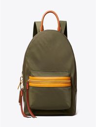 New Arrived The New Perry ColorBlock Zip Backpack style Number 58400 In Durable Nylon Fashion New Style Wholes 7366976