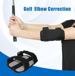 Golf Swing Arm Aid Support Corrector Bending Training Practise Tool Elbow Wrist Posture Action Corrector Supplies8871071