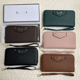 Handbag Designer 50% Off Hot Brand Women's Purse Long Wallet New Solid Colour Pattern Handheld Bag Zero Document Card Gusing Parental