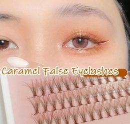 False Eyelashes 20 Roots Single Cluster Eye Makeup Grafting Fiber Bushy Eyelash Extension Thickening Supplies8719548
