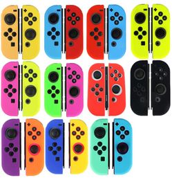 Joycon Soft Protection Skin Silicone Case for Nintend Switch JoyCon Controller Protective Sleeve Cover High Quality FAST SHIP5547101
