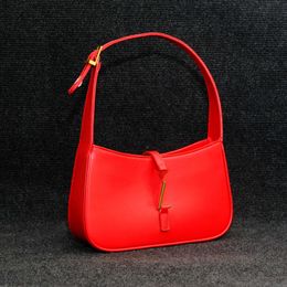 Designer Handtaschen Hobo Umhängetaschen für Frauen Hobo Designertasche Clutch Bags Umhängetasche Leder Handtasche Presbyopic Geldbeutel Luxusbeutel Handtaschen Frauen Feste Farbe