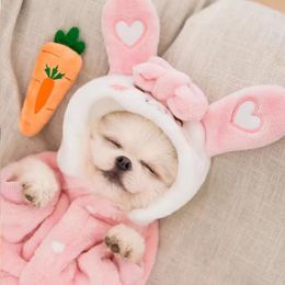 Dog Apparel Cartoon Pet Clothes Halloween Jumpsuits For Dogs Clothing Small Pink Cute Costume Autumn Winter Boy Girl Products