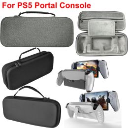 Cases EVA Travel Carrying Case Shockproof Hard Shell Case AntiScratch with Mesh Pocket for PlayStation Portal Remote Player