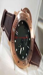 High Quality Watch Green dial 47mm P 507 P 00507 18k Rose Gold Asia Transparent Mechanical Automatic Mens Watch Watches7942555