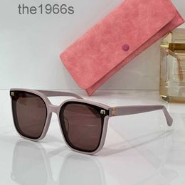 Women Glasses Designer Sunglasses Miui European and American Fashion Modern Sophistication Acetate Nice Full Frame HK36