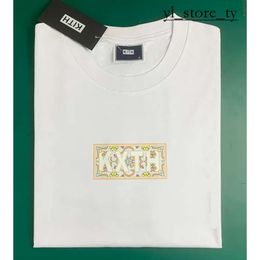 Kith Designer T Shirt Mens T Shirt Luxury Trendy Short Sleeve Kith Shirt Graphic Printed Letter Womens Loose and Breathable Clothing Casual Kith T Shirt 1814