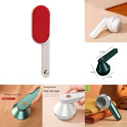 Portable Rechargeable Electric Clothes Lint Trimmer USB Hair Ball Trimmer Fuzz Carpets Sweater Shaver Lint Remover Clothes