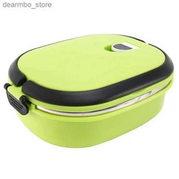 Bento Boxes Stainless Steel Bento Box Portable Airtight Lunch Box With Handle For Adults And Children900 Ml Salad Soup L49