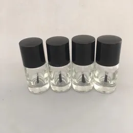 Storage Bottles 15ml High Quality Empty Round Shape Nail Polish UV Cap Small Brush Art Container Glass 1500pcs/Lot