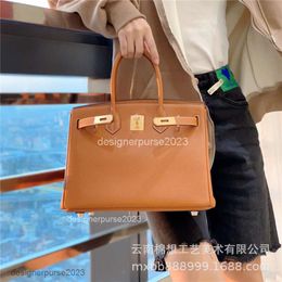 Bags Purse Casual Classic Tote Designer Women's Bag Fashion Leather Litchi Pattern Headband Layer Cowhide High Grade Handheld Crossbody