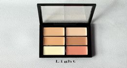 6 Colour Corrector Pro Concealer cream Palette de maquillage Light Cream Full Coverage For Natural Skin Moisturiser Wet Brighten Fa4252439