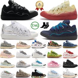 UOMINO DONNE SCARPE CASUALE CASUALE DI LUGO DI LUSSO SNEAKER SNEAKER SCARPARE SCARPA SNOORDINARIO SNEAKER PLATTURA NAPPA PIATTAFORMAZIONE MENS SPORTS SPORTS SPORTS SCARPE BIG DISMOSSA 46