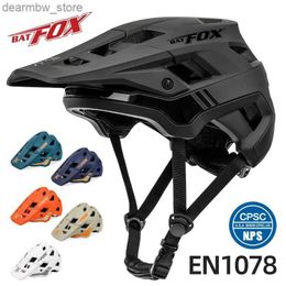 Cycling Caps Masks BATFOX New MTB Helmet Ultralight Mountain Road Bike Helmets Cycling Men Women Bicycle Helmet capacete ciclismo casco ciclismo L48