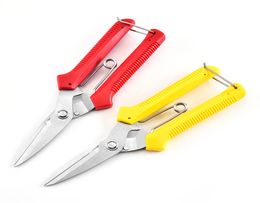 Pruning pliers Home Garden Scissors Sharply Multi Colors Branch Scissor Red Yellow Prevent Slip Handle Pruning Shears Selling 7940874