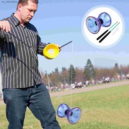 Yoyo Diabolo Chinese Yoyo Three Bearing Diabolo Professional Jumping Diabolos for Kids Adults Party Fans Fitness Ability Yoyo Q2404181