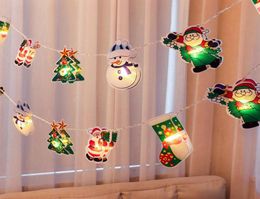 Snowman Christmas Tree LED String Lights Decoration Home Xmas Ornaments New Yeara566448989