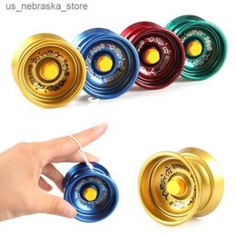 Yoyo 1PC Classic Yoyo Colour Metal Yoyo Toy Adult and Child Response Game Interactive String Yoyo Q240418