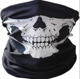 Half Face Mask Scarf Bandana Bike Motorcycle dustproof Scarf Neck scarves Masks Cycling Festival Cosplay Ski Biker Headband Alkingline LL