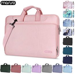 Other Computer Accessories 13.3 14 15.6 16 17.3 inch Laptop Shoulder Bag For Macbook Air Pro M2 A2941 Dell Lenovo HP Notebook Briefcase Messenger Sleeve Y240418