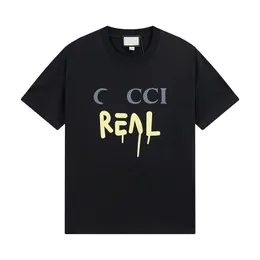 Summer Mens Designer T shirt Casual Man Womens Loose With Letters Print Short Sleeves Top Sell Luxury Men Loose T Shirt