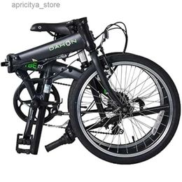 Bikes Dahon VYBE D7 Folding Bike Lightweight Aluminum Frame; 7-Speed Shimano Gears; 20 Foldab Bicyc for Adults L48