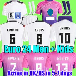 2024 Germany European Cup Soccer Jerseys HUMMELS KROOS GNABRY WERNER DRAXLER REUS MULLER GOTZE Football Shirt Men Women Kids Kit Fans Player Version Uniform