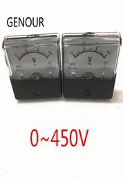 2pcs three phase generator voltmeter for 2kw 5kw 2500 6500 sk8500w gasoline generator square voltage meter 0450v2483523