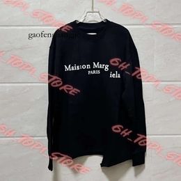 Uomo designer maglione con cappuccio con cappuccio margelie margiela donne donne pullover alla moda margiea longsleeve vestiti di marca di alta qualità US TIME 306