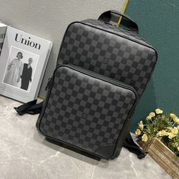 10A Large Capacity Backpack for Woman Man Luggage 42 cm bag Bookbag Black grid Duffel Travel bags Designer Damier Backpacks Handbags Purse Fashion Men Women handbag