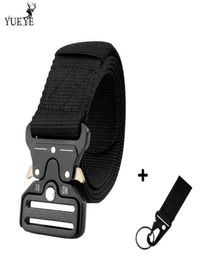 Men039s casual tactical belt multifunctional alloy buckle outdoor training belt high quality luxury breathable nylon men039s8191448